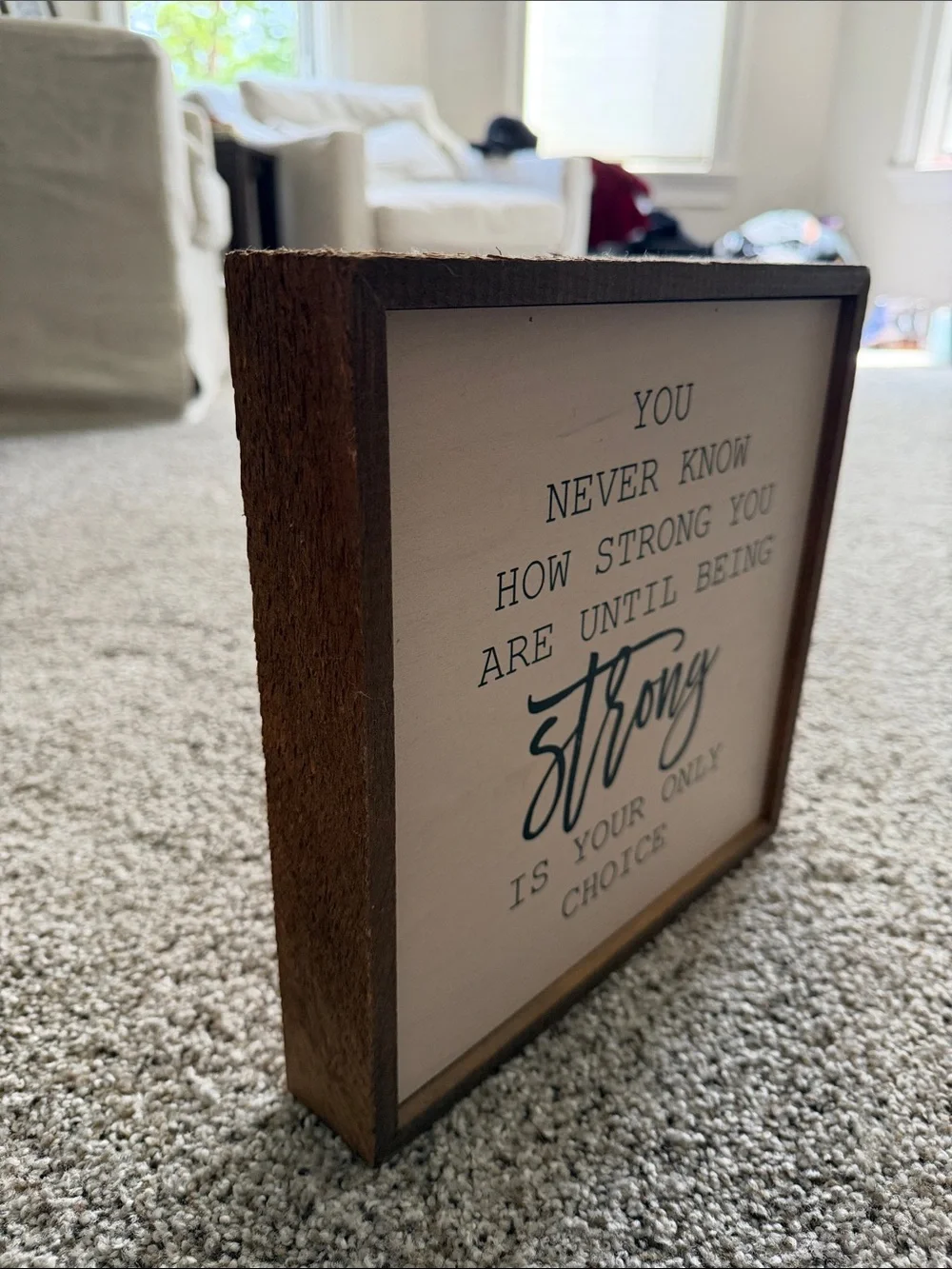 Inspirational Wall Sign - 